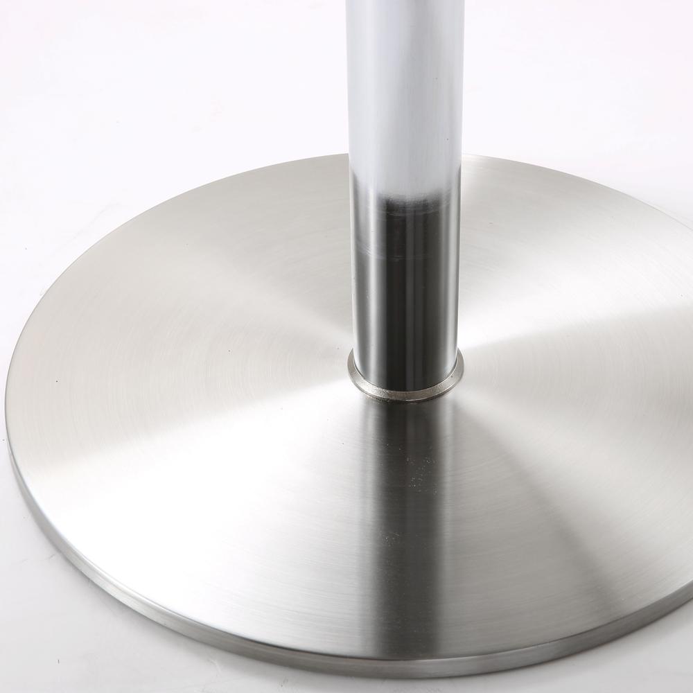 Fano White Steel Adjustable Barstool. Picture 8