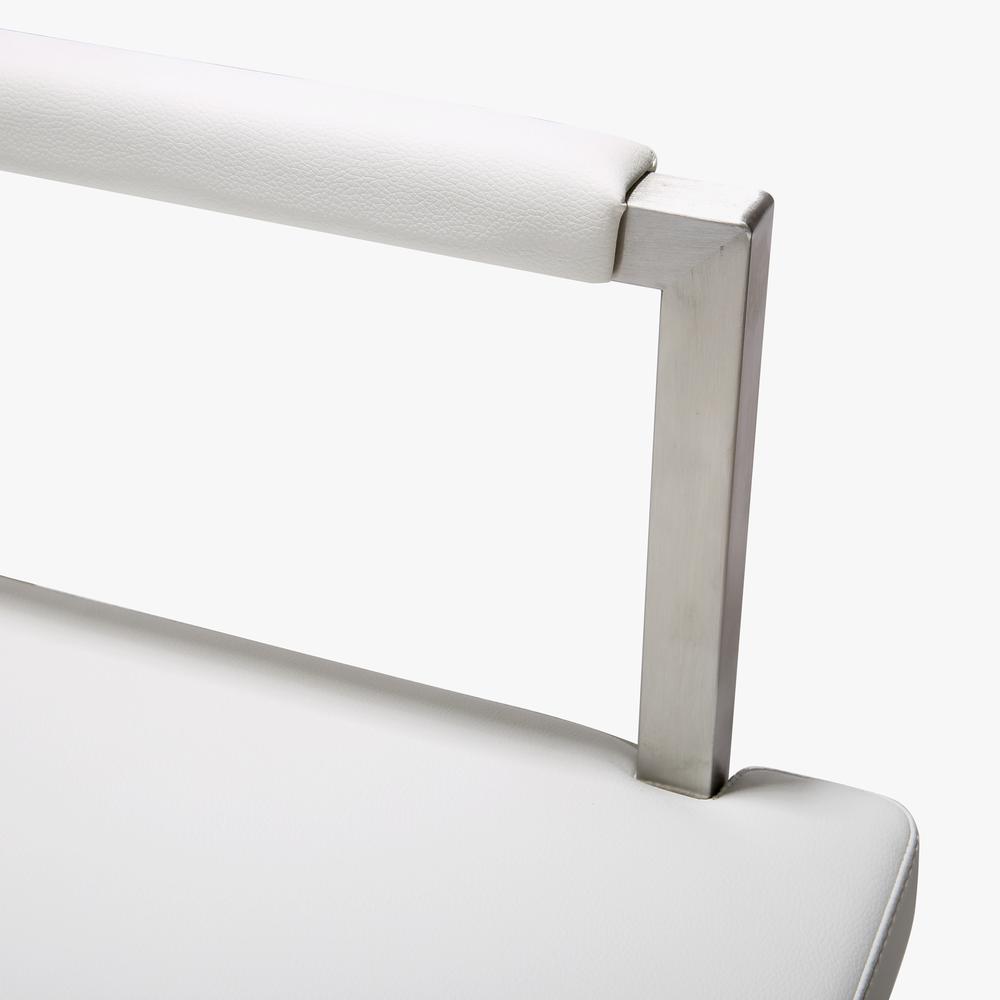 Director White Steel Counter Stool. Picture 6