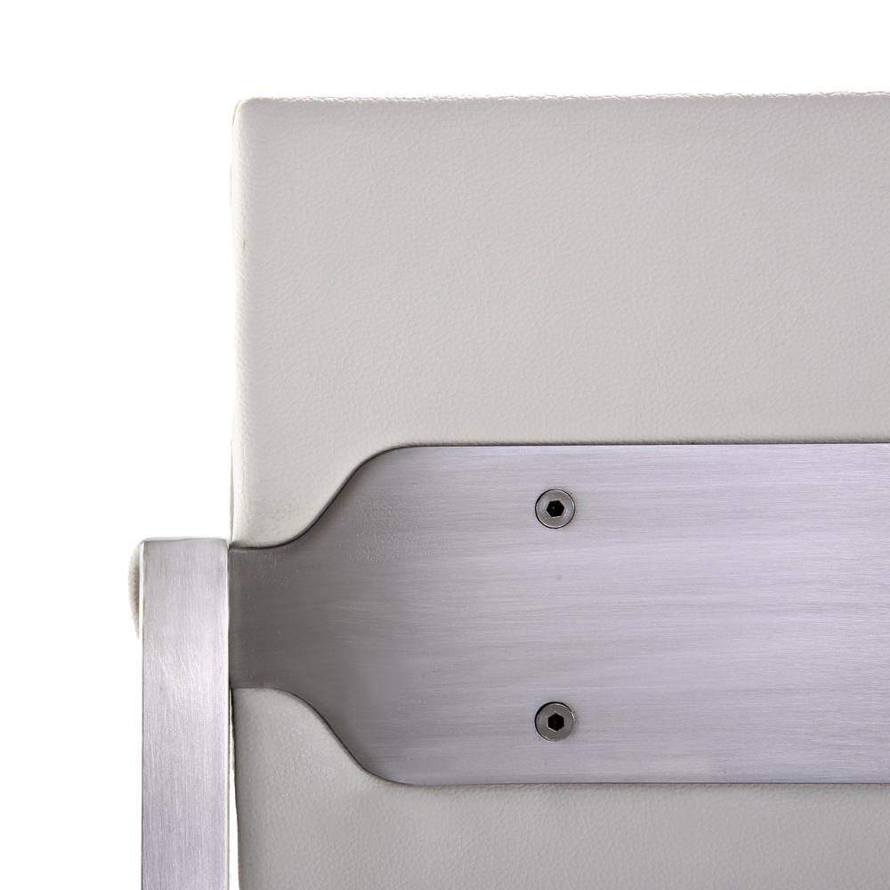 Director White Steel Counter Stool. Picture 7