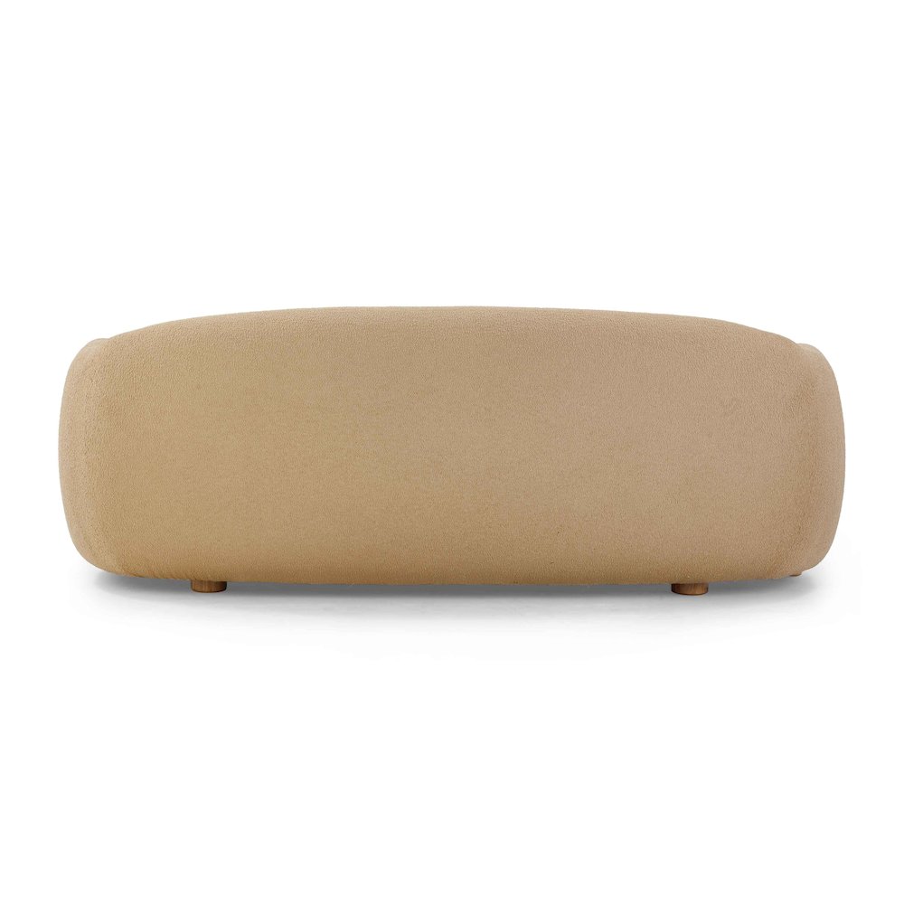 Judy Honey Boucle Sofa. Picture 5