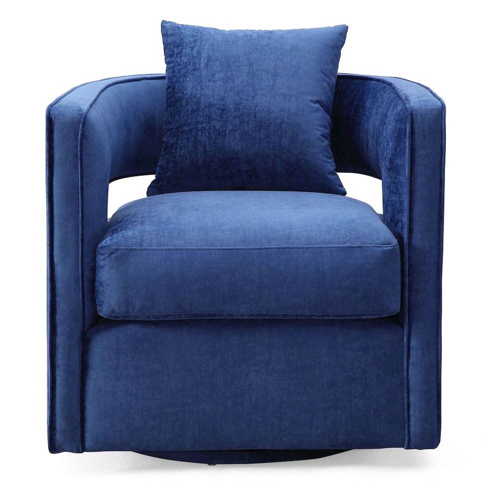 Kennedy Navy Swivel Chair. Picture 4
