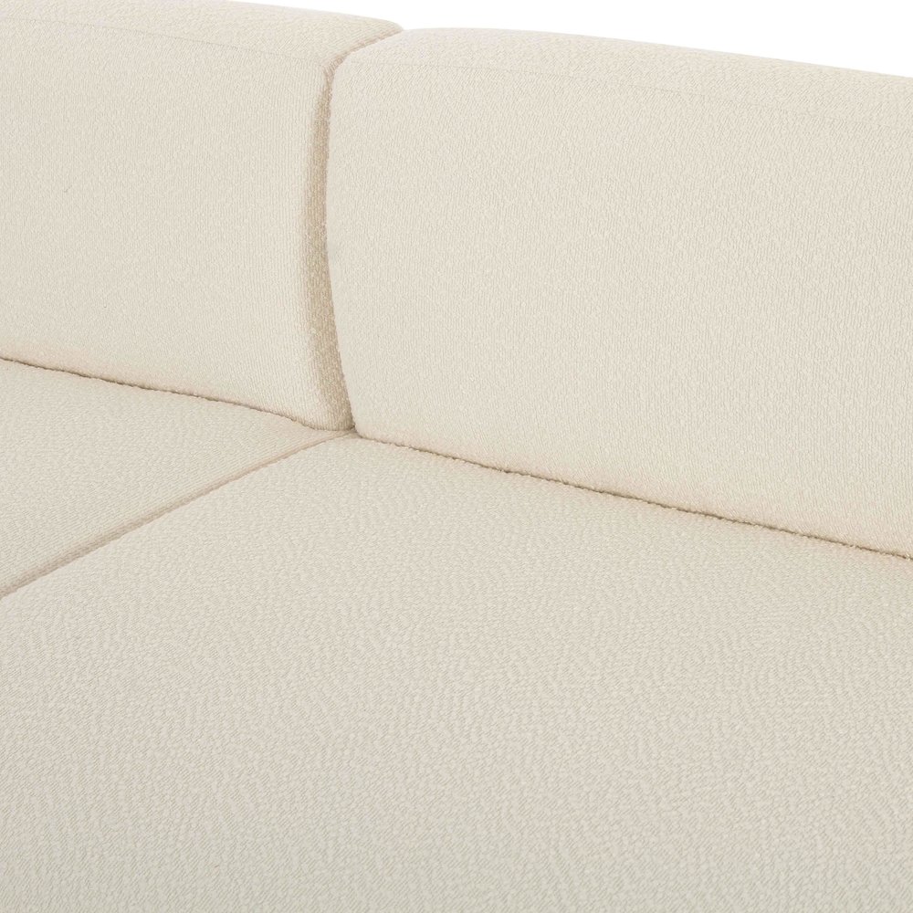 Broohah Cream Boucle Sofa. Picture 5