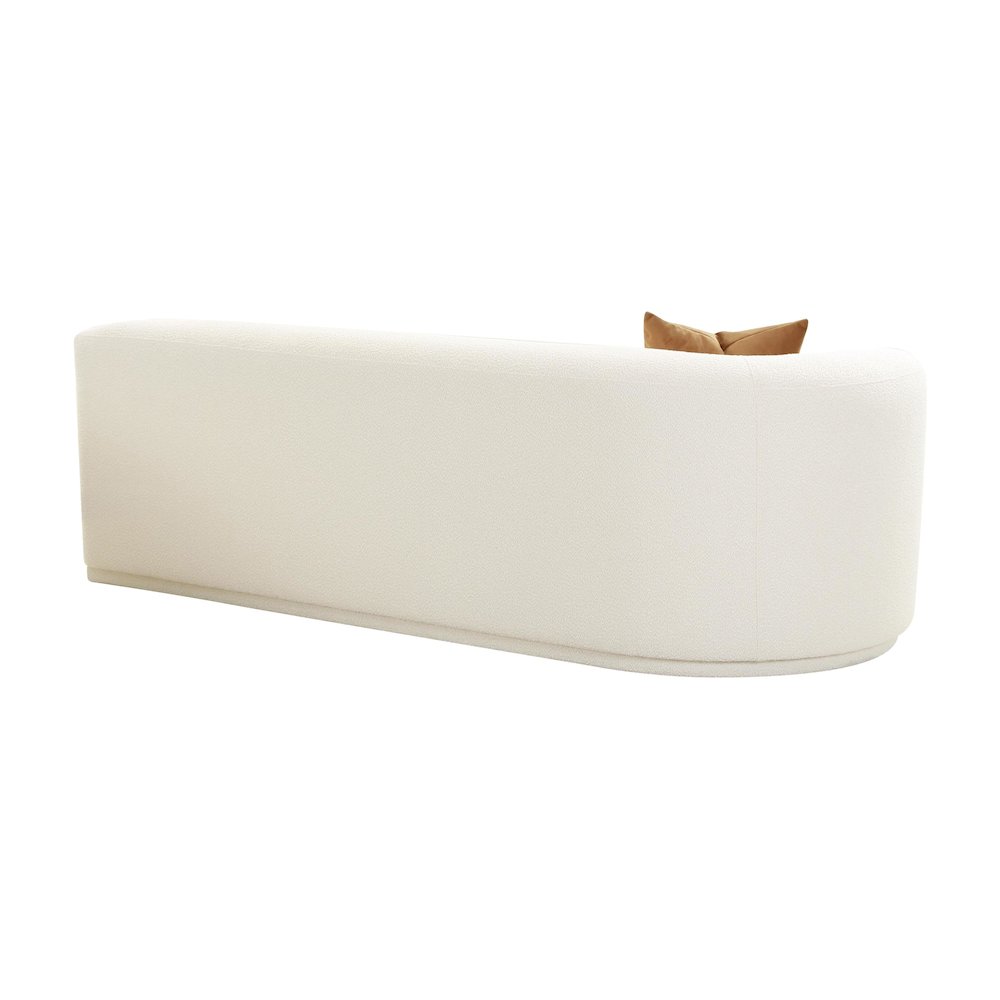 Fickle Cream Boucle Modular LAF Loveseat. Picture 5