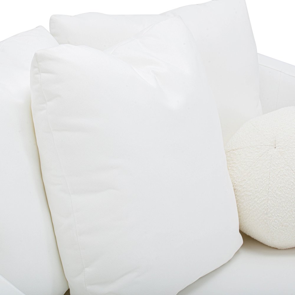 Hanim Cream Linen Daybed. Picture 6