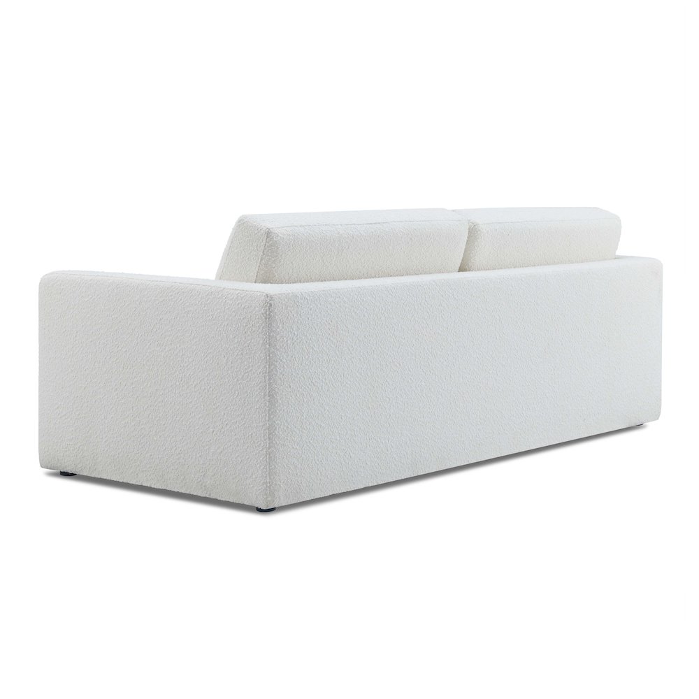 Ryan Cream Boucle Sofa Bed. Picture 4