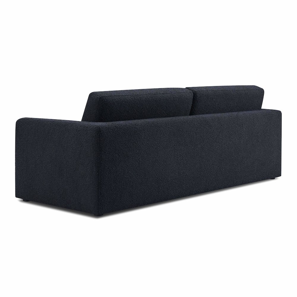 Ryan Black Boucle Sofa Bed. Picture 3