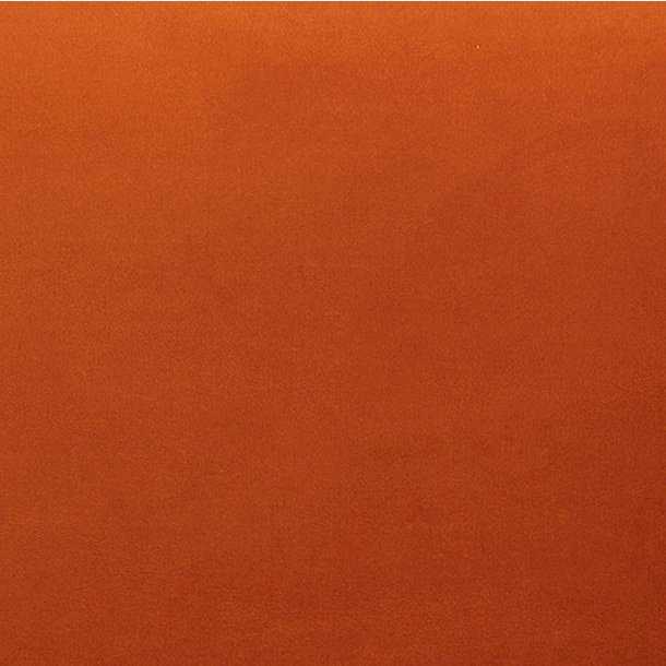 Azalea Rust Orange Velvet Sofa. Picture 7