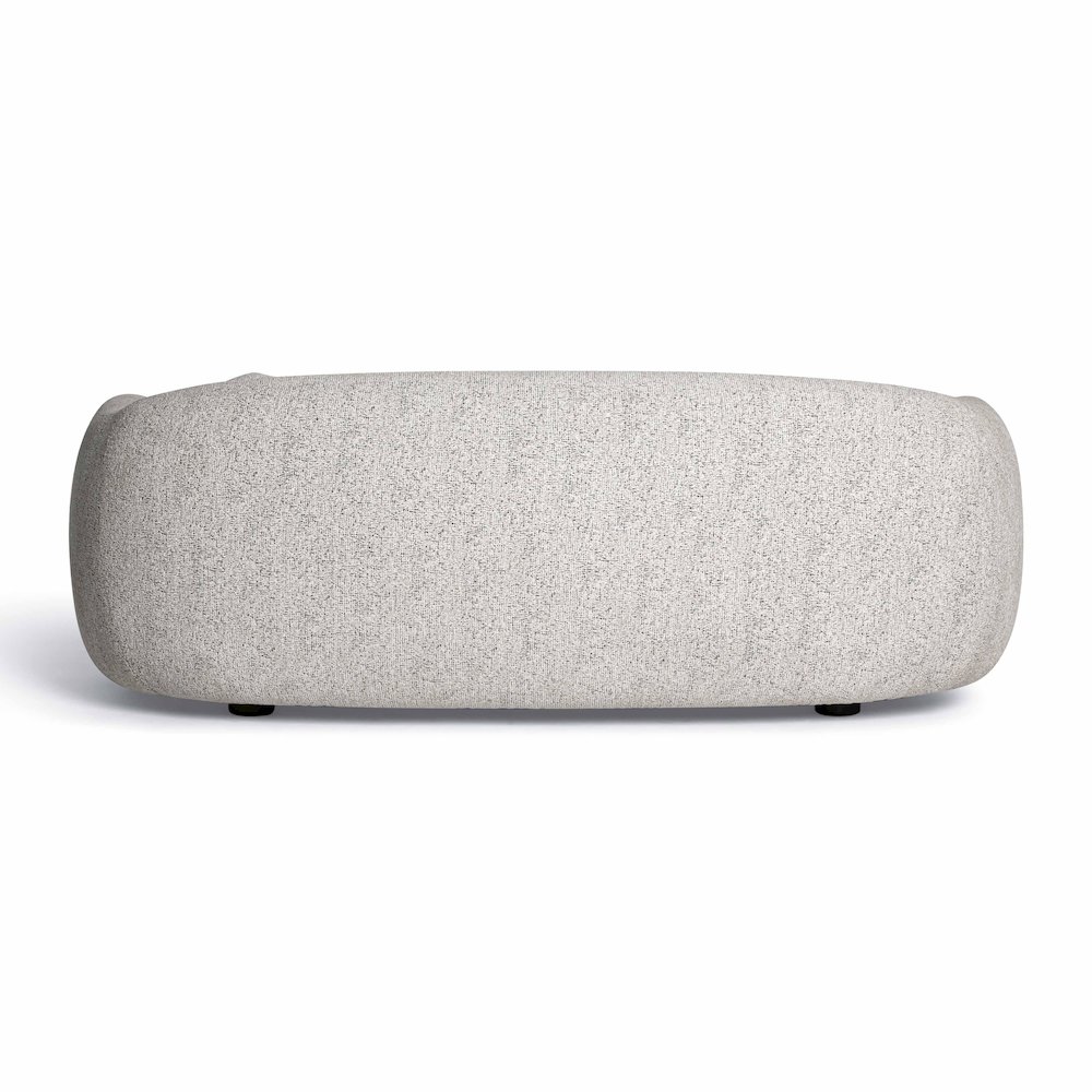 Judy Black and White Woven Fabric Sofa. Picture 4