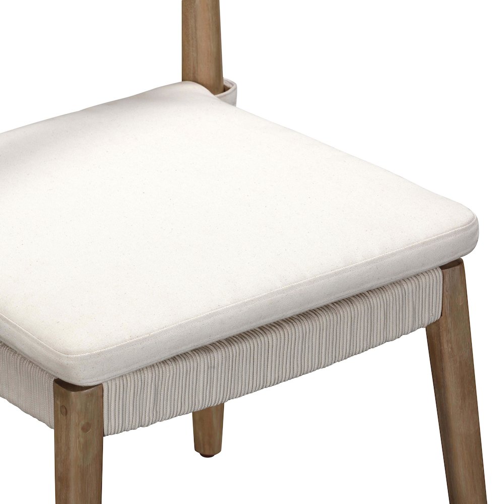 Gata Cream Outdoor Dining Chair - Set of 2. Picture 7