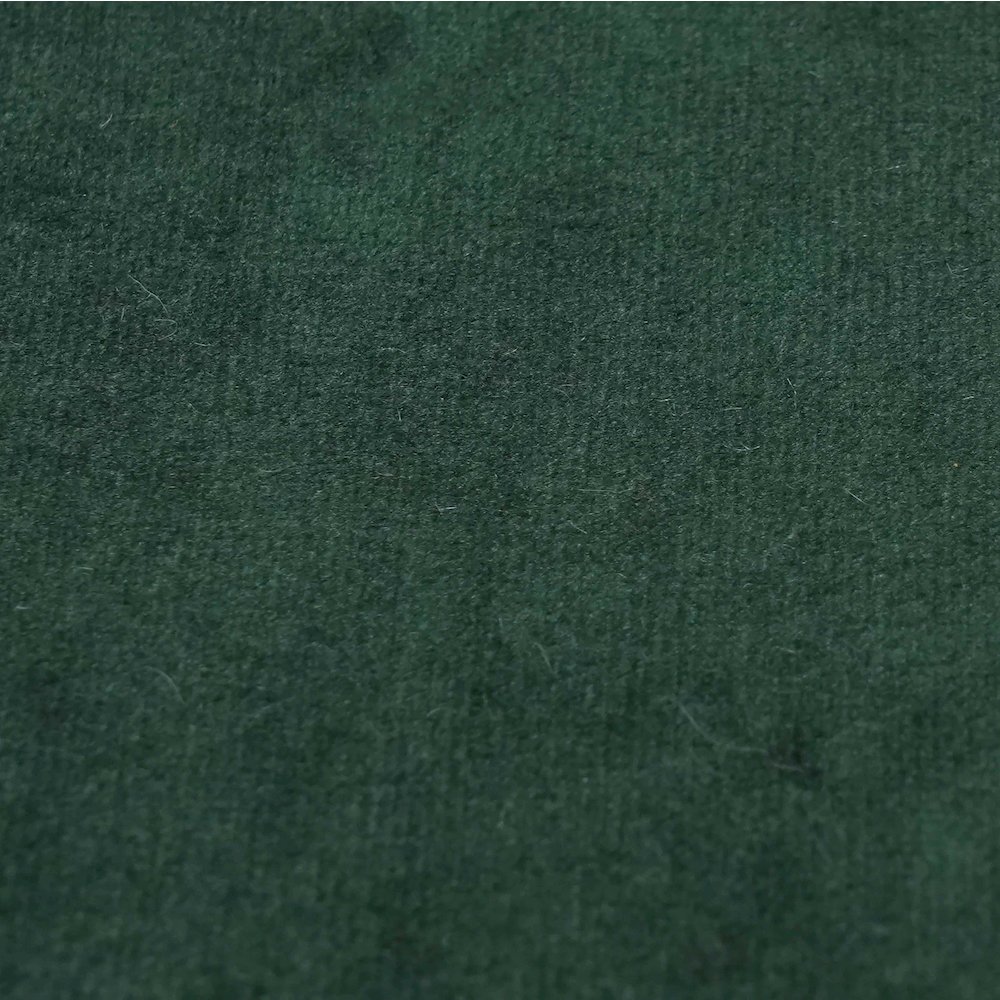 Kaylee Jumbo Green Velvet Ottoman. Picture 8