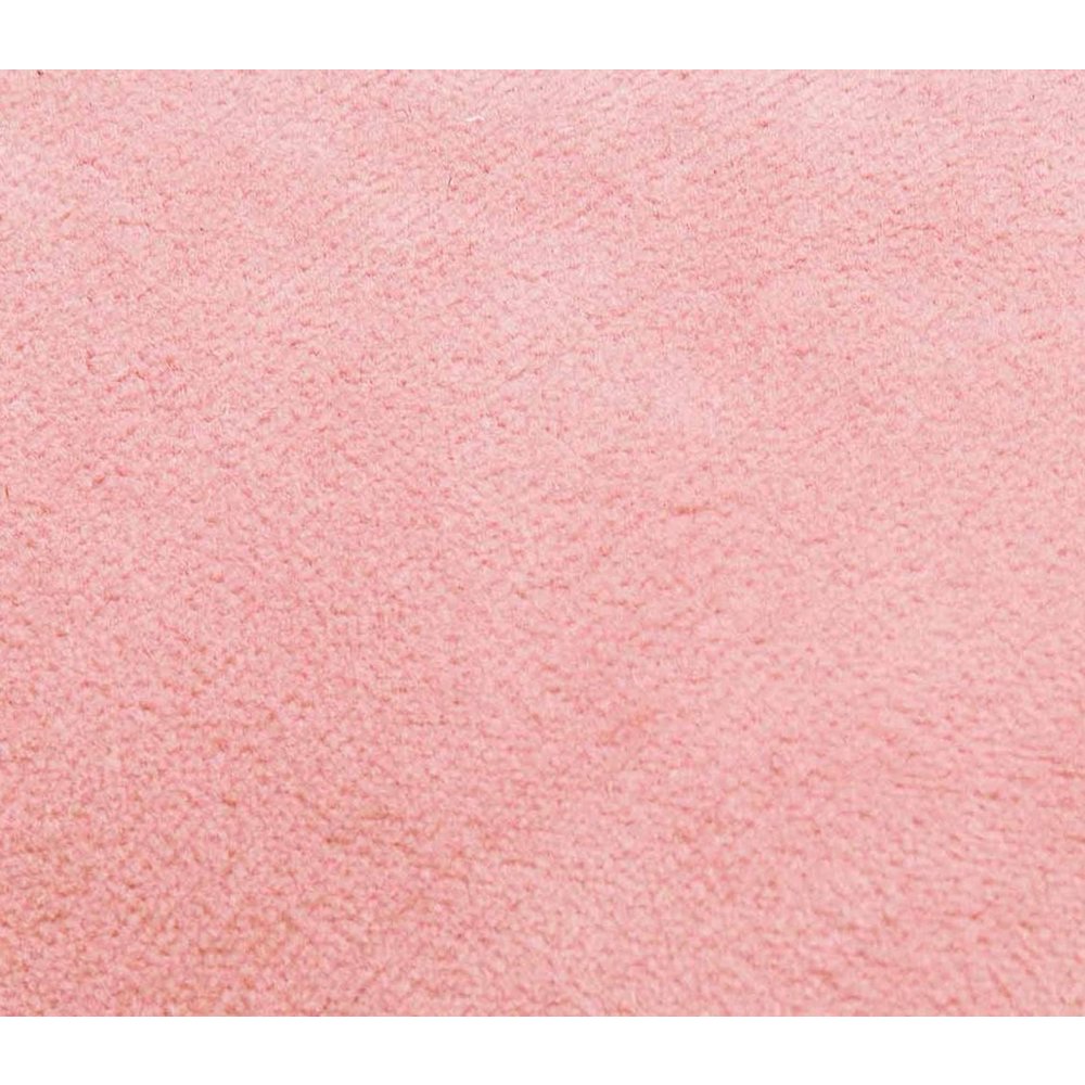 Bounce Rose Pink Ruched Velvet Adjustable Ottoman. Picture 8