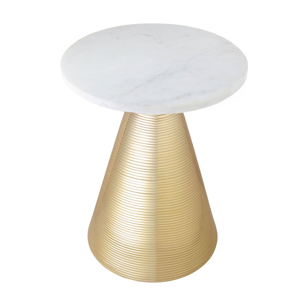 Tempo Marble Side Table. Picture 3