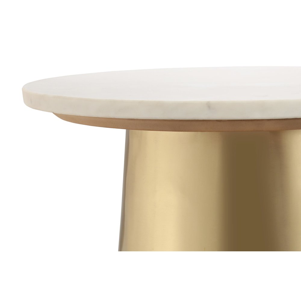 Bleeker Marble Side Table. Picture 4