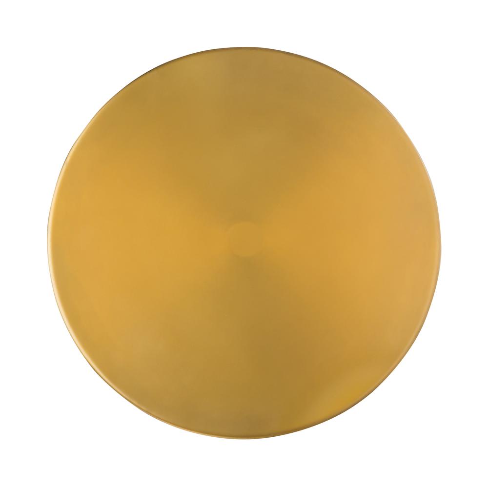 Bubble Glass/Brass Side Table. Picture 4