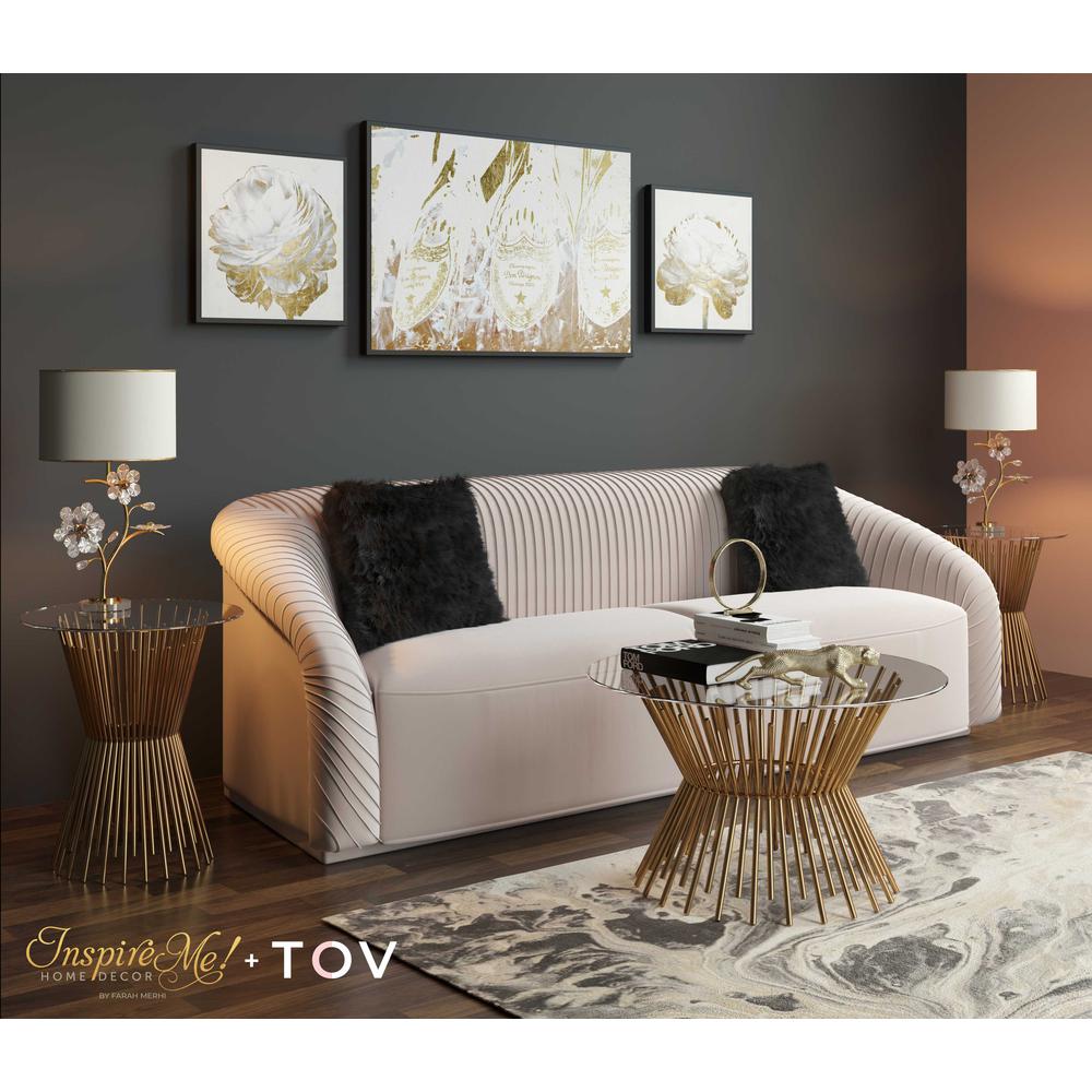 Grace Glass Coffee Table. Picture 9