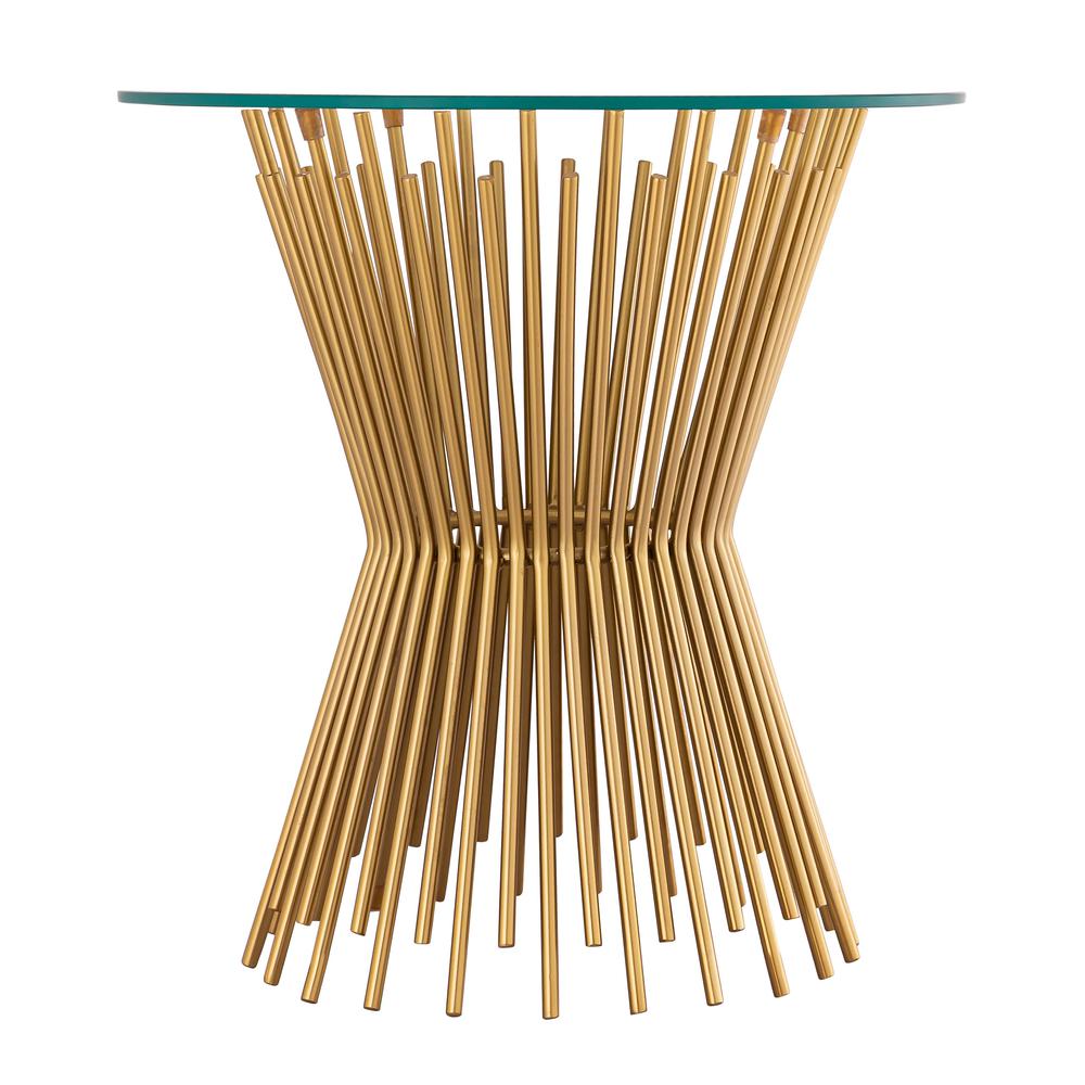 Grace Glass Side Table. Picture 2