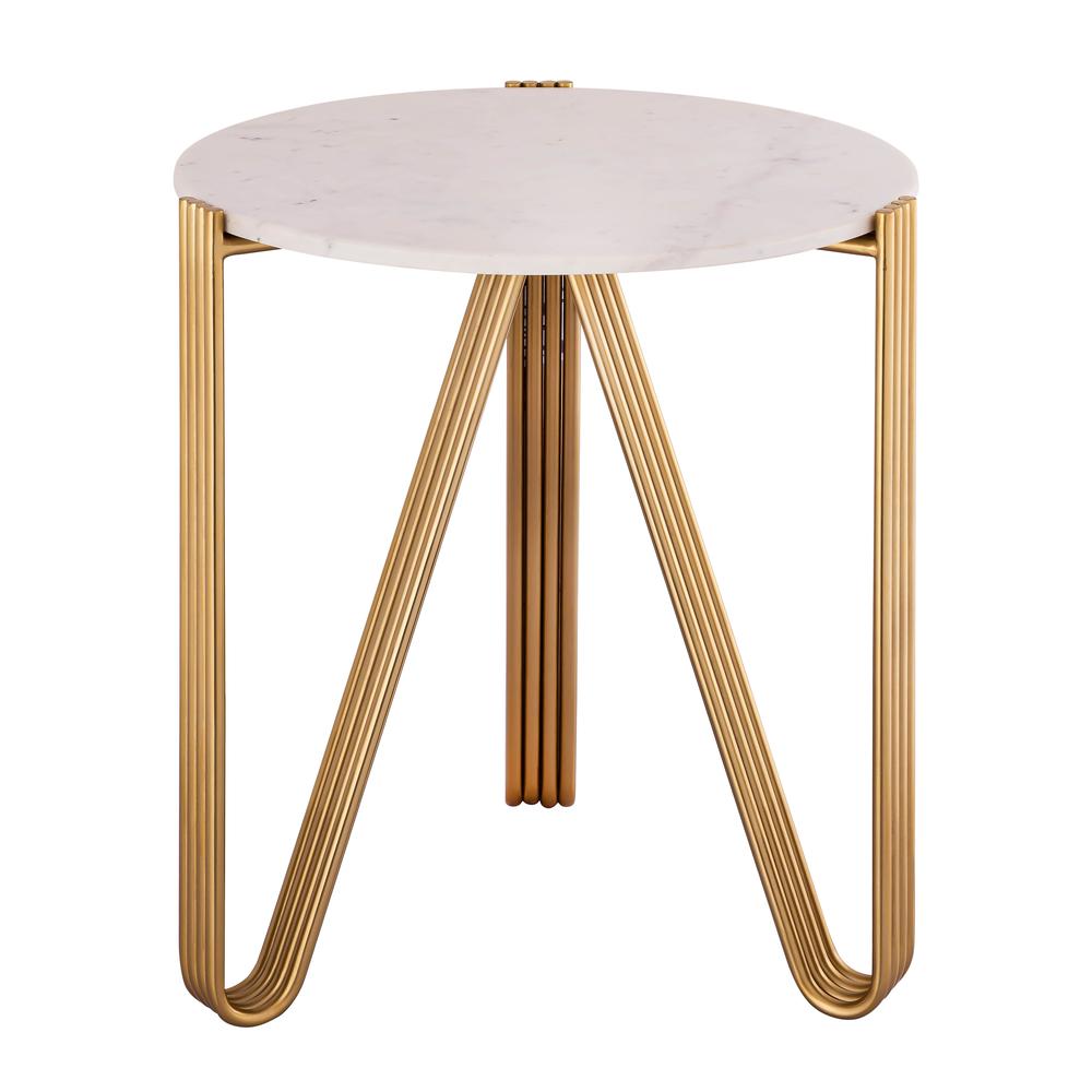 Aya Marble Side Table. Picture 3