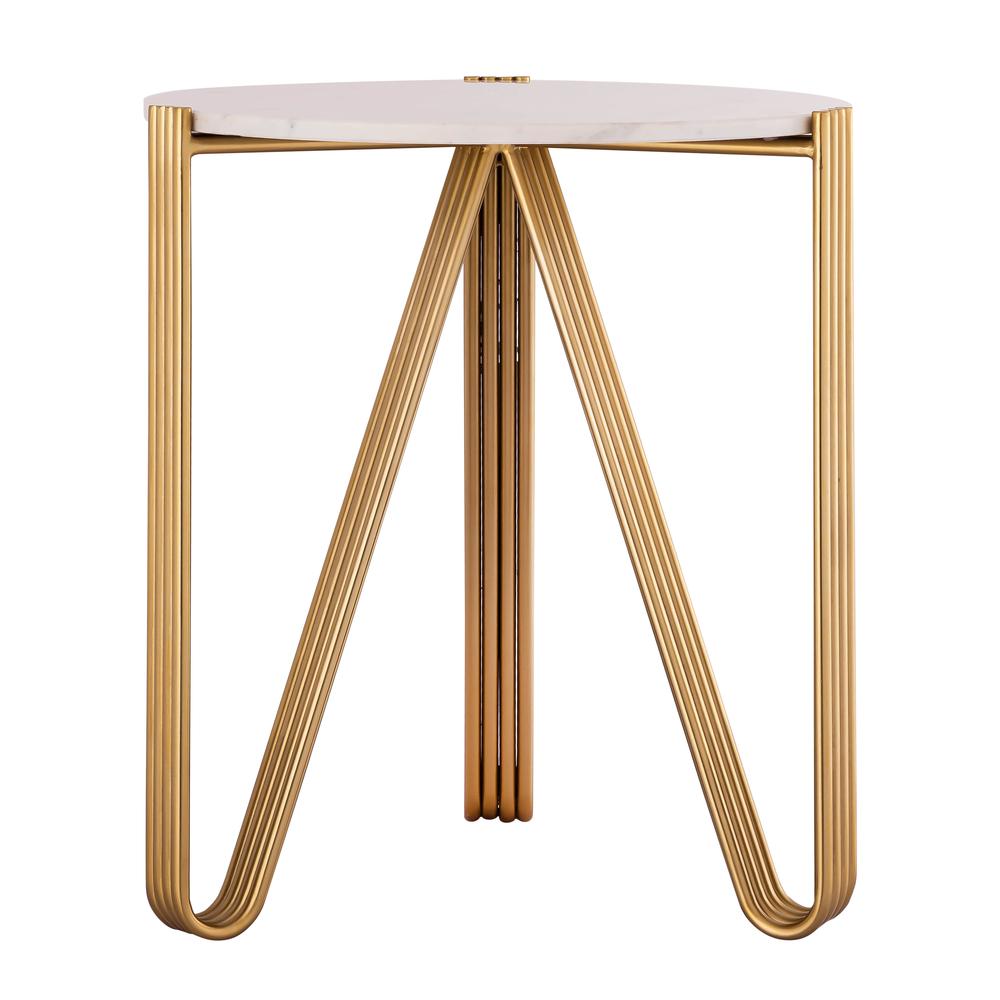 Aya Marble Side Table. Picture 4