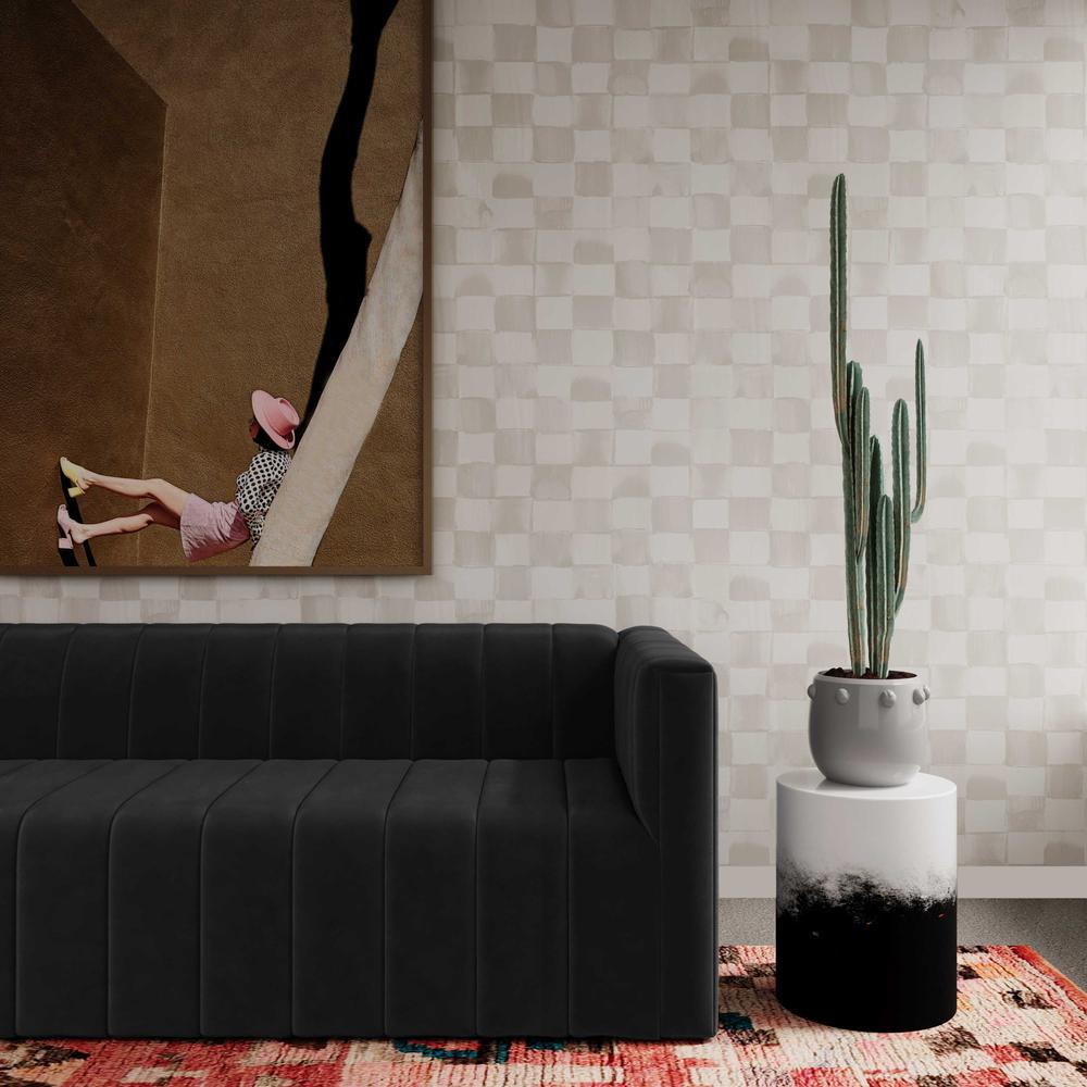 Matra Black and White Side Table. Picture 4