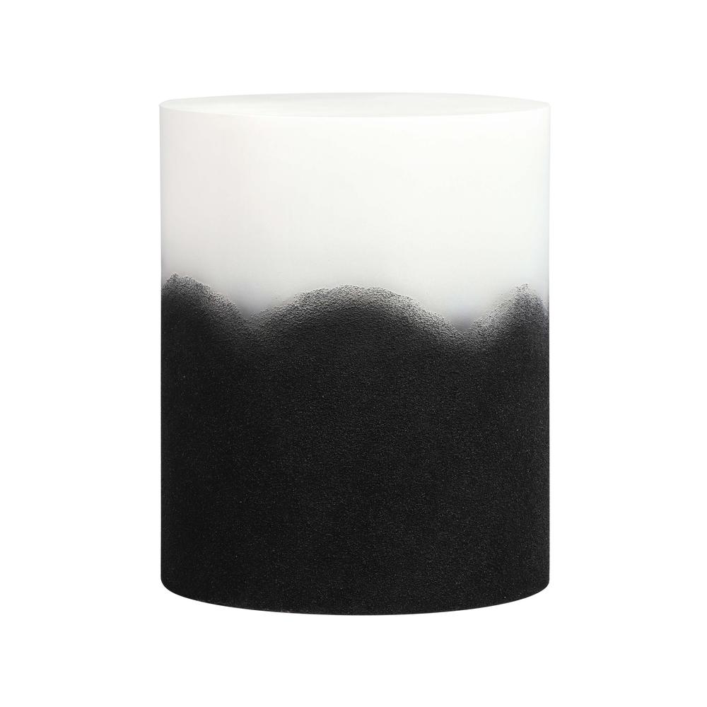 Matra Black and White Side Table. Picture 6