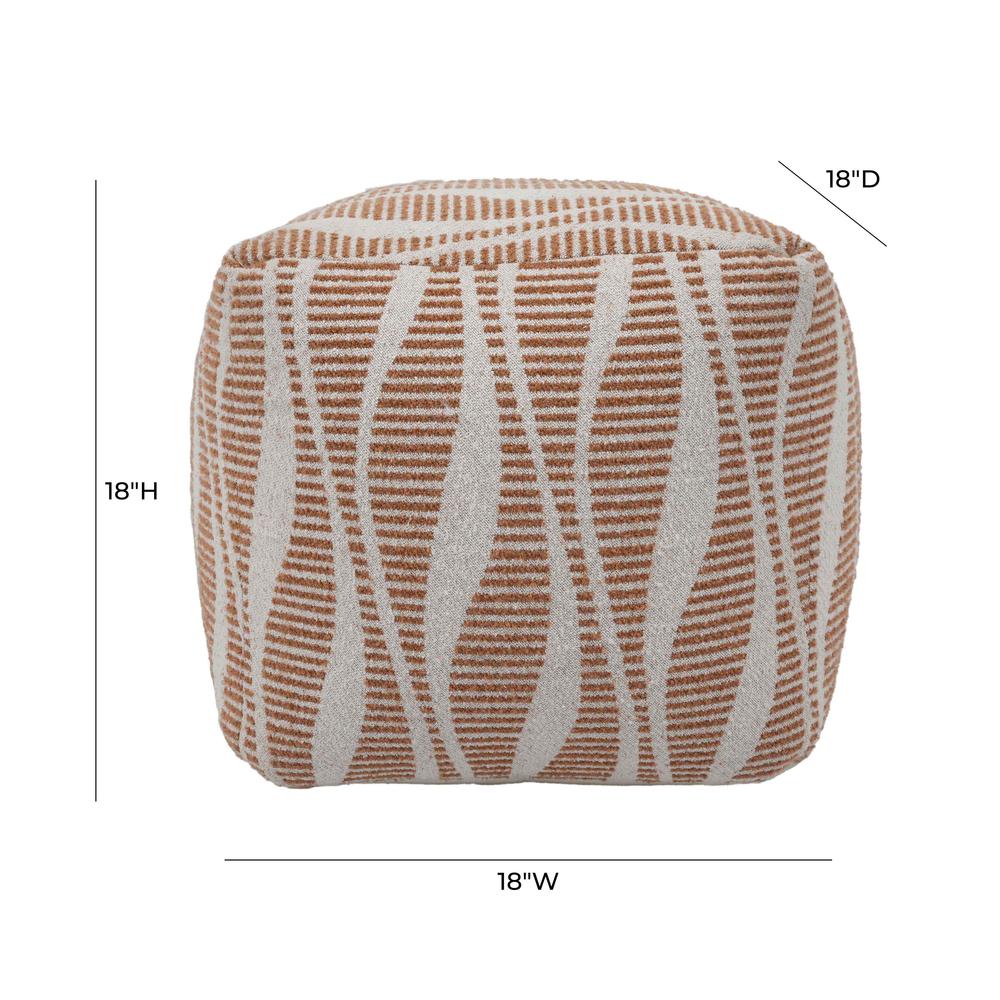 Ember Woven Pouf. Picture 5