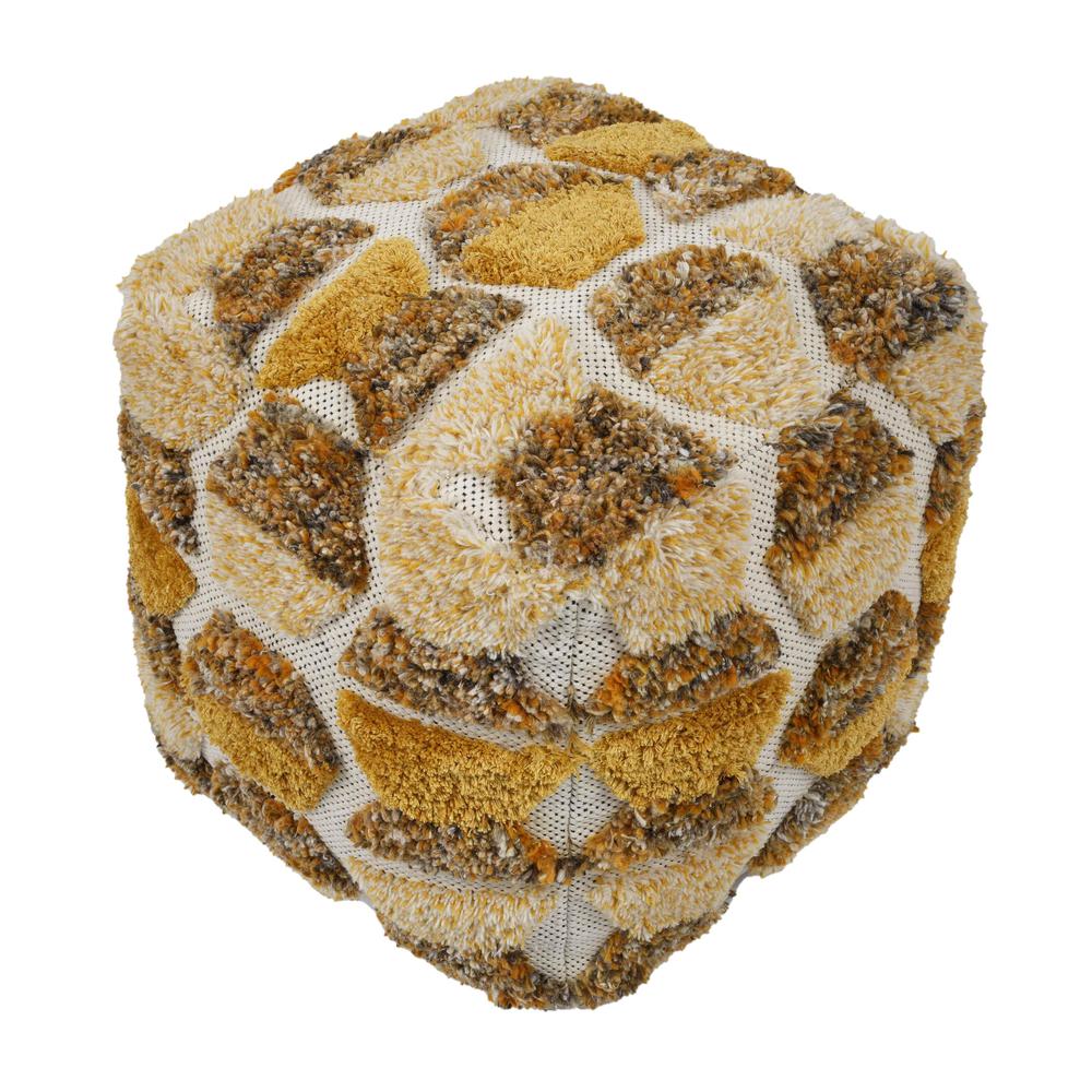 Sawyer Tufted Pouf. Picture 1