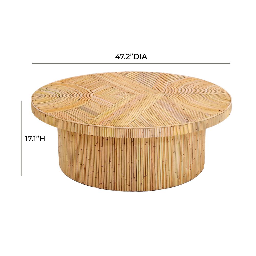 Acadia Rattan Coffee Table. Picture 6