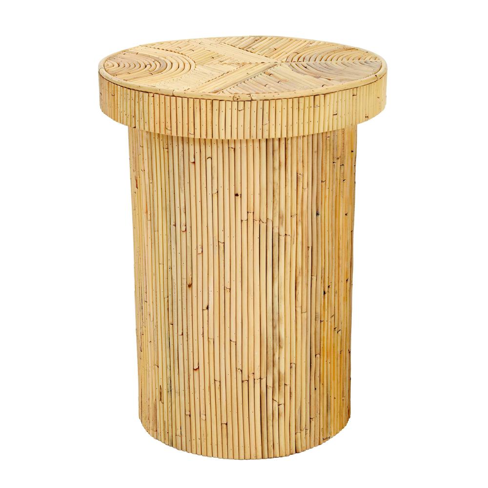 Acadia Rattan Side Table. Picture 1