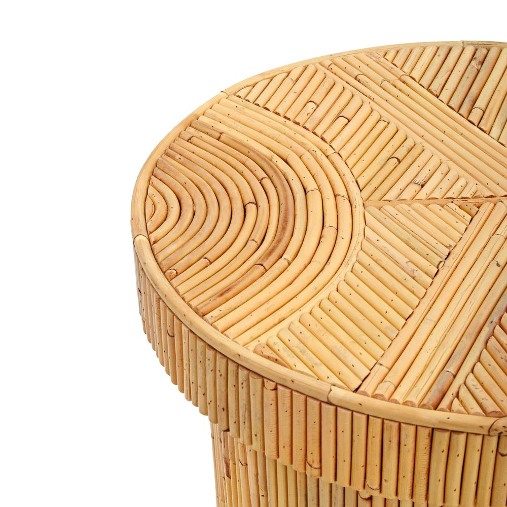 Acadia Rattan Side Table. Picture 4