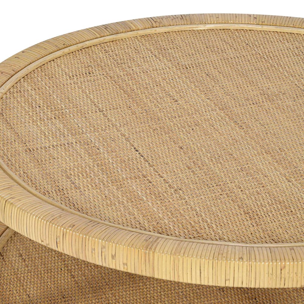 Amara Natural Rattan Coffee Table. Picture 7
