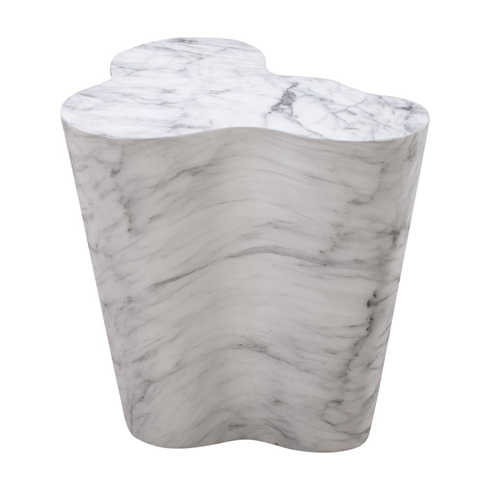 Slab Marble Tall Side Table. Picture 3