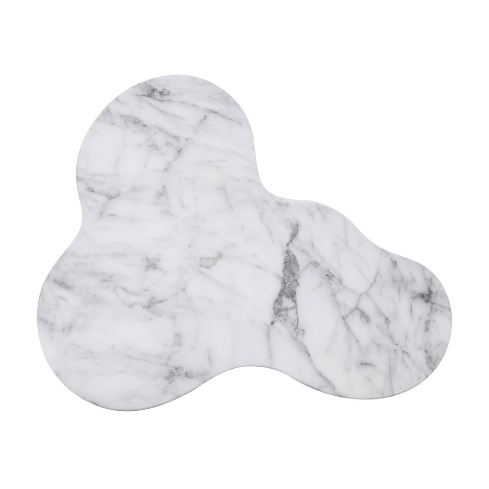 Slab Marble Tall Side Table. Picture 4