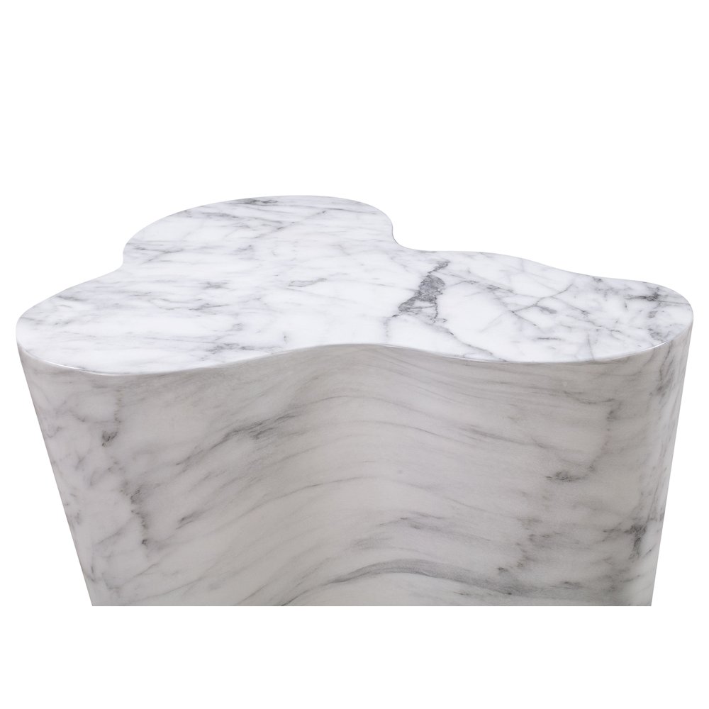 Slab Marble Tall Side Table. Picture 5