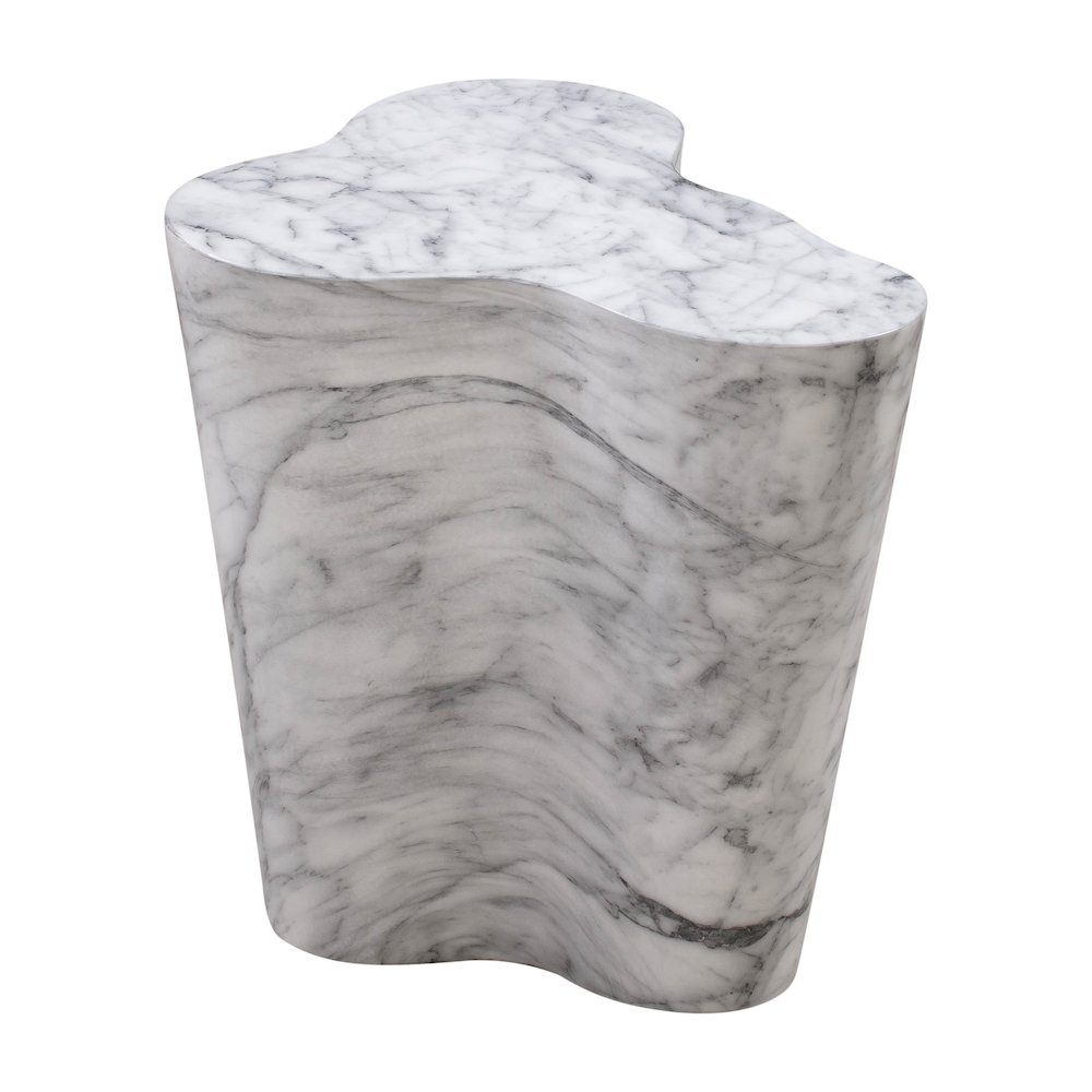 Slab Marble Short Side Table. Picture 4