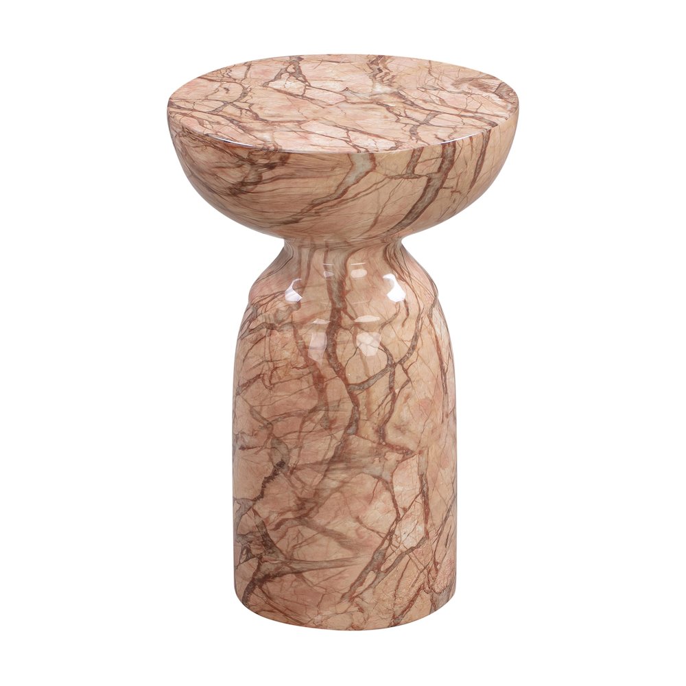 Rue Sunset Marble Side Table. Picture 1