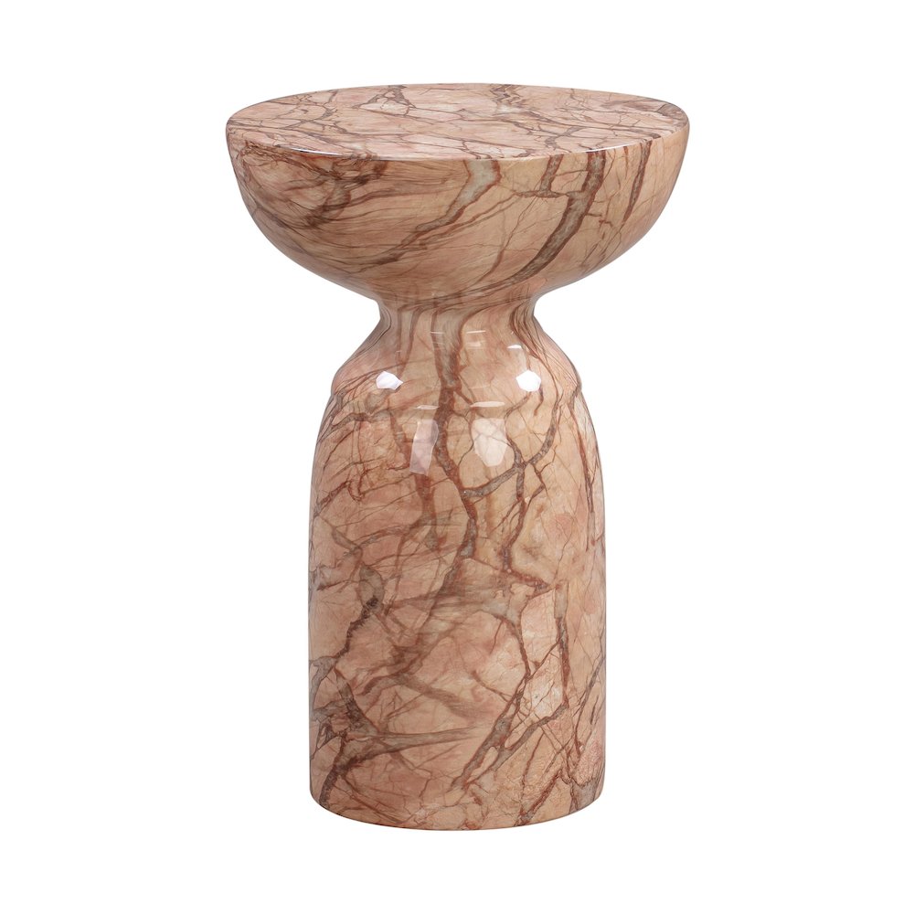 Rue Sunset Marble Side Table. Picture 3