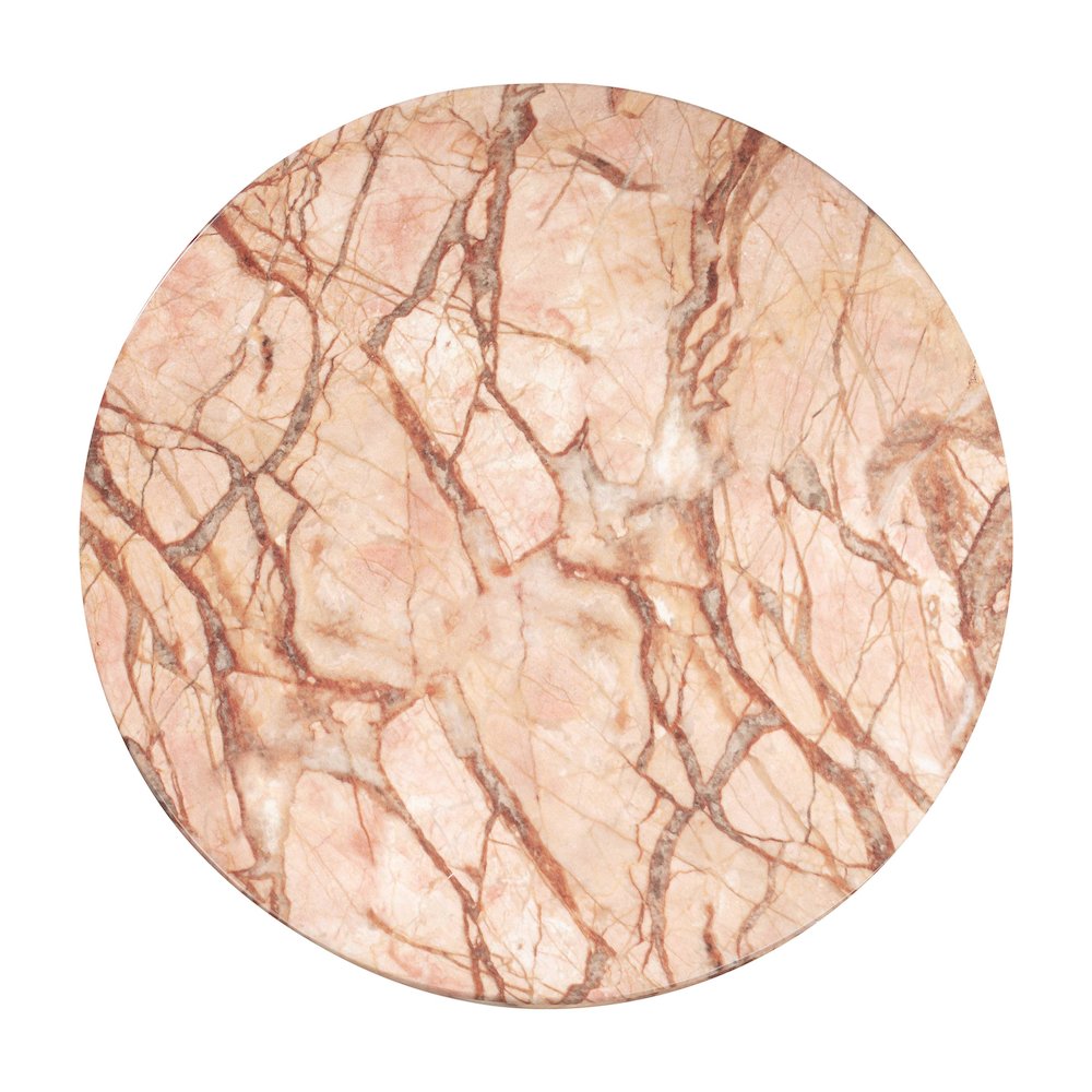 Rue Sunset Marble Side Table. Picture 4