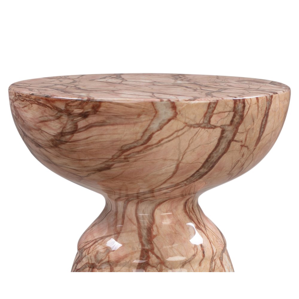 Rue Sunset Marble Side Table. Picture 5