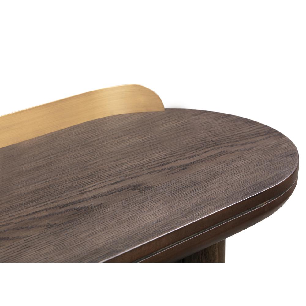 Braden Brown Desk/Console Table. Picture 8