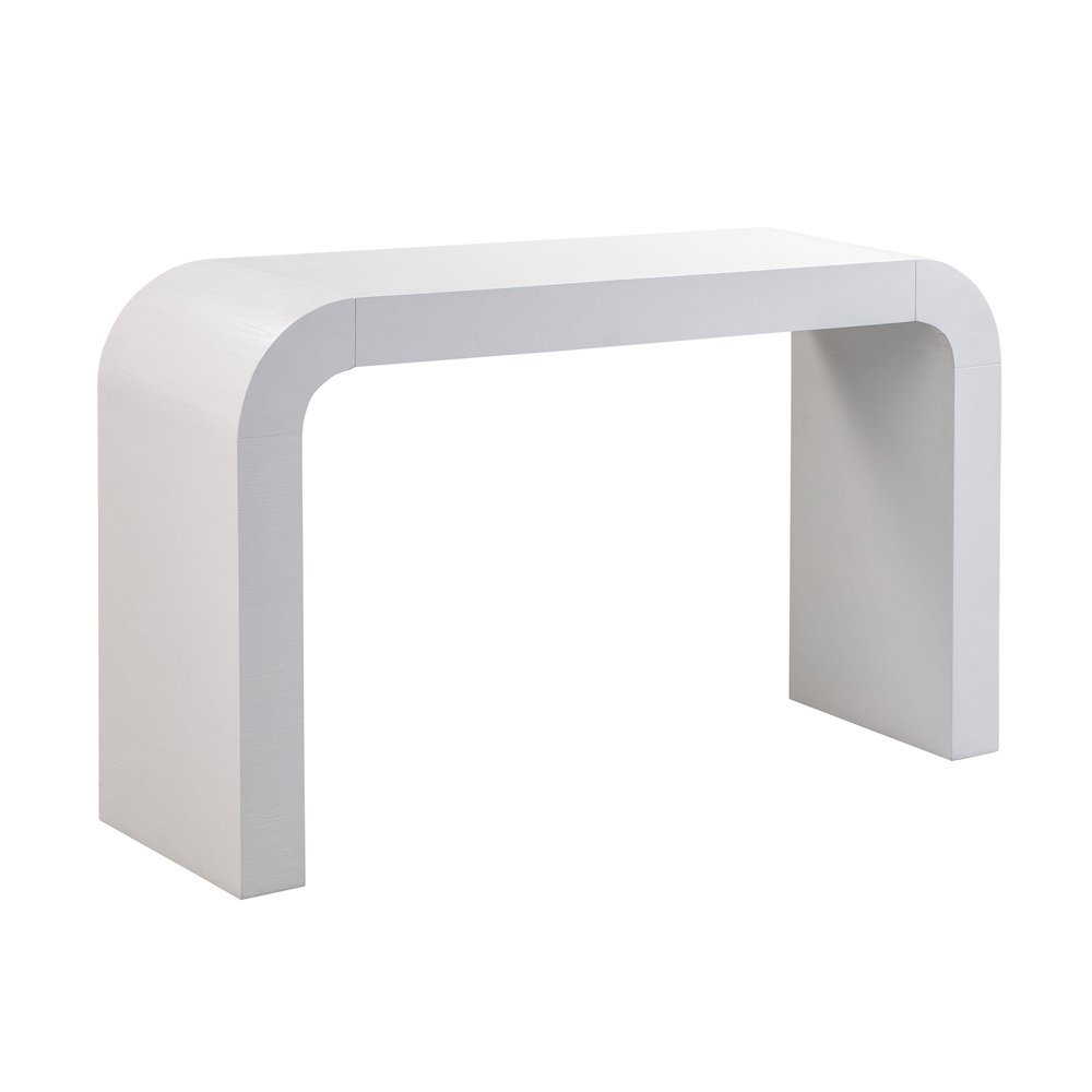 Hump White Console Table. Picture 1