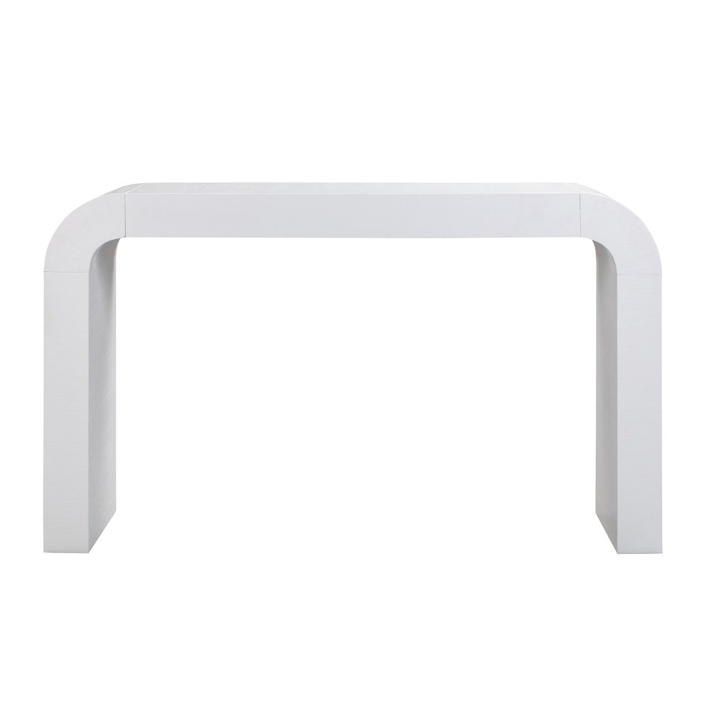 Hump White Console Table. Picture 3