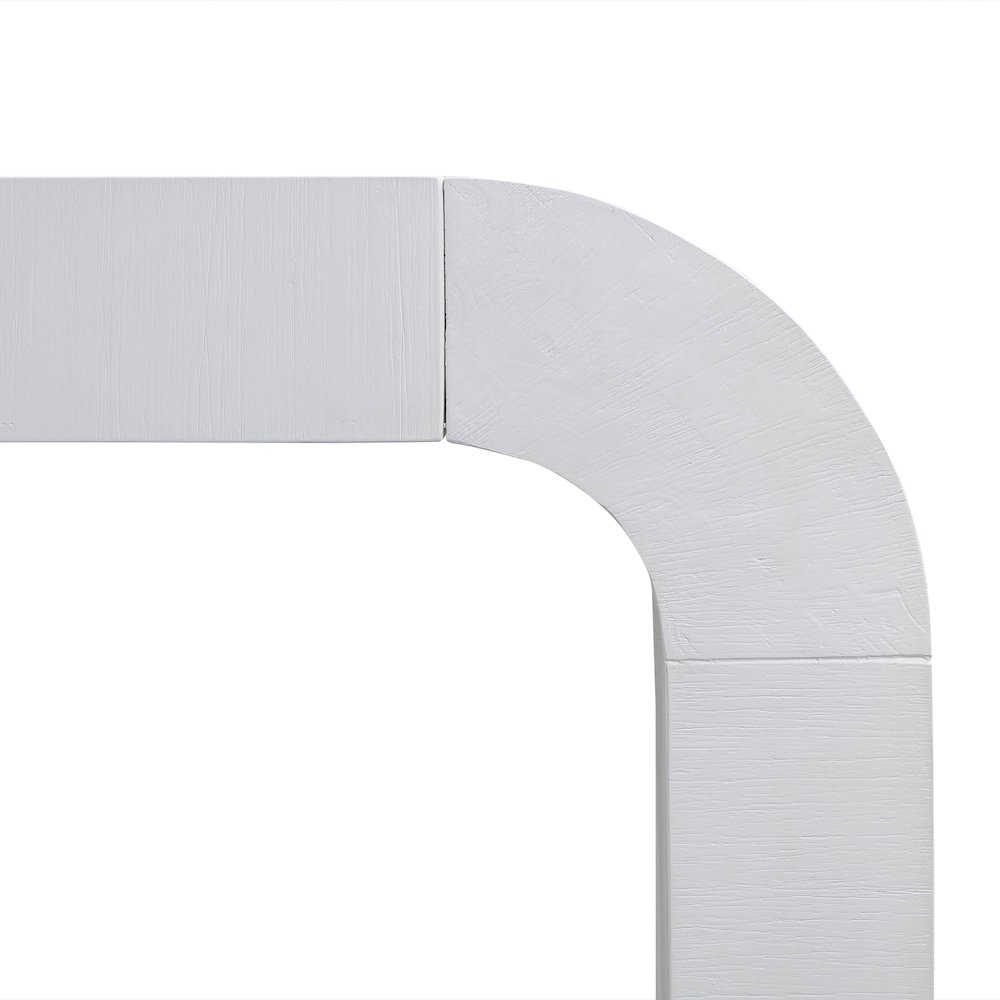 Hump White Console Table. Picture 6