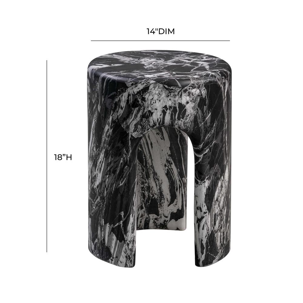Marisol Concrete Side Table. Picture 7
