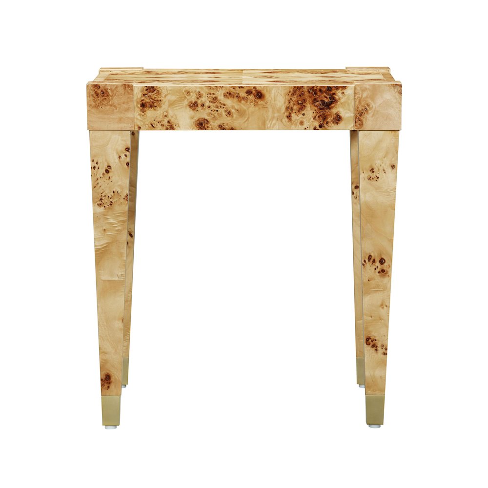 Brandyss Natural Burl End Table. Picture 3