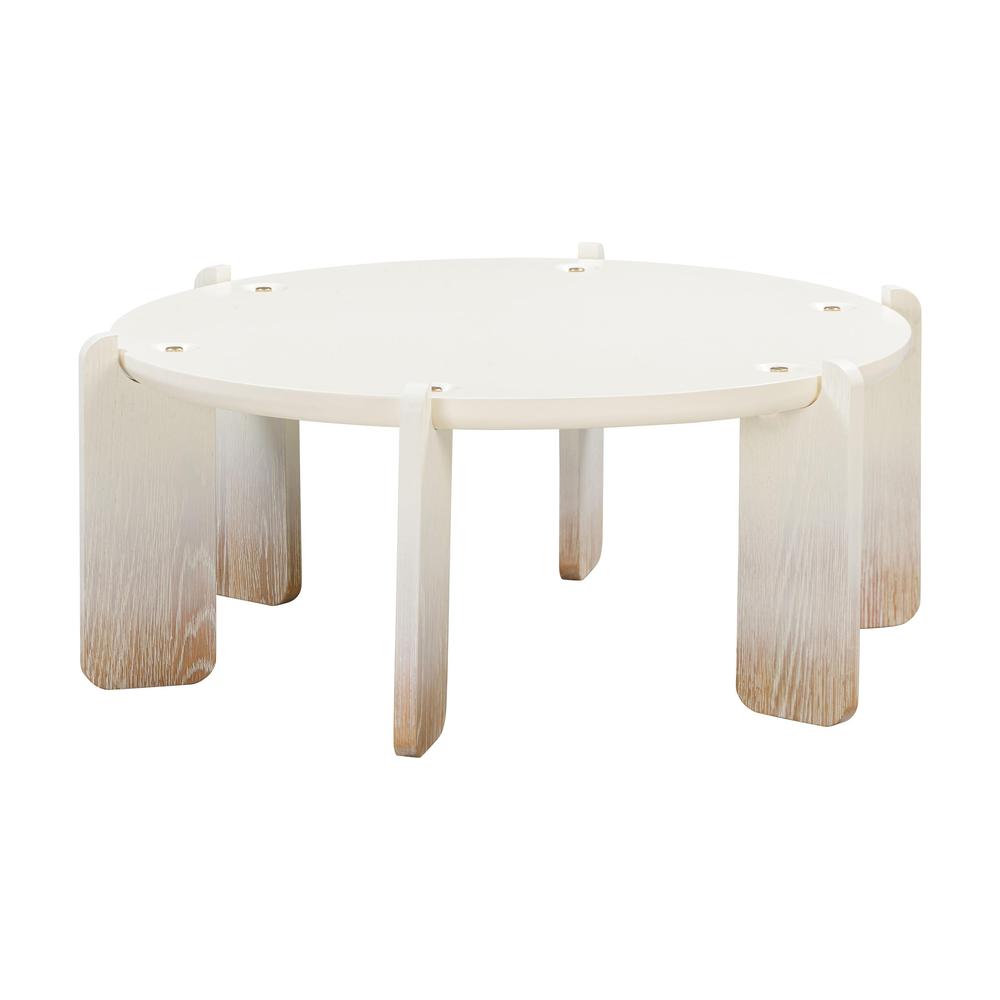 Gloria Cream Oak Coffee Table, Cream. Picture 1