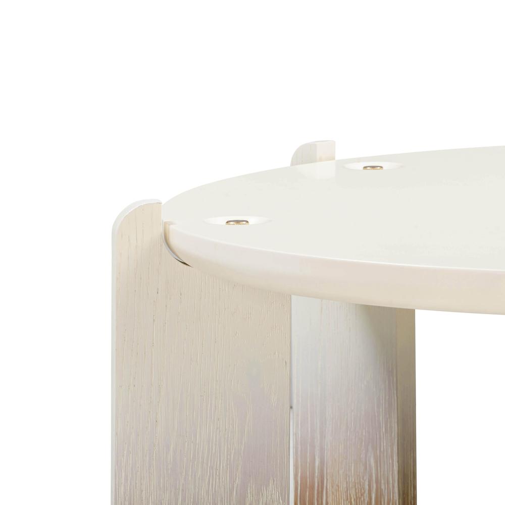 Gloria Cream Oak Coffee Table, Cream. Picture 4
