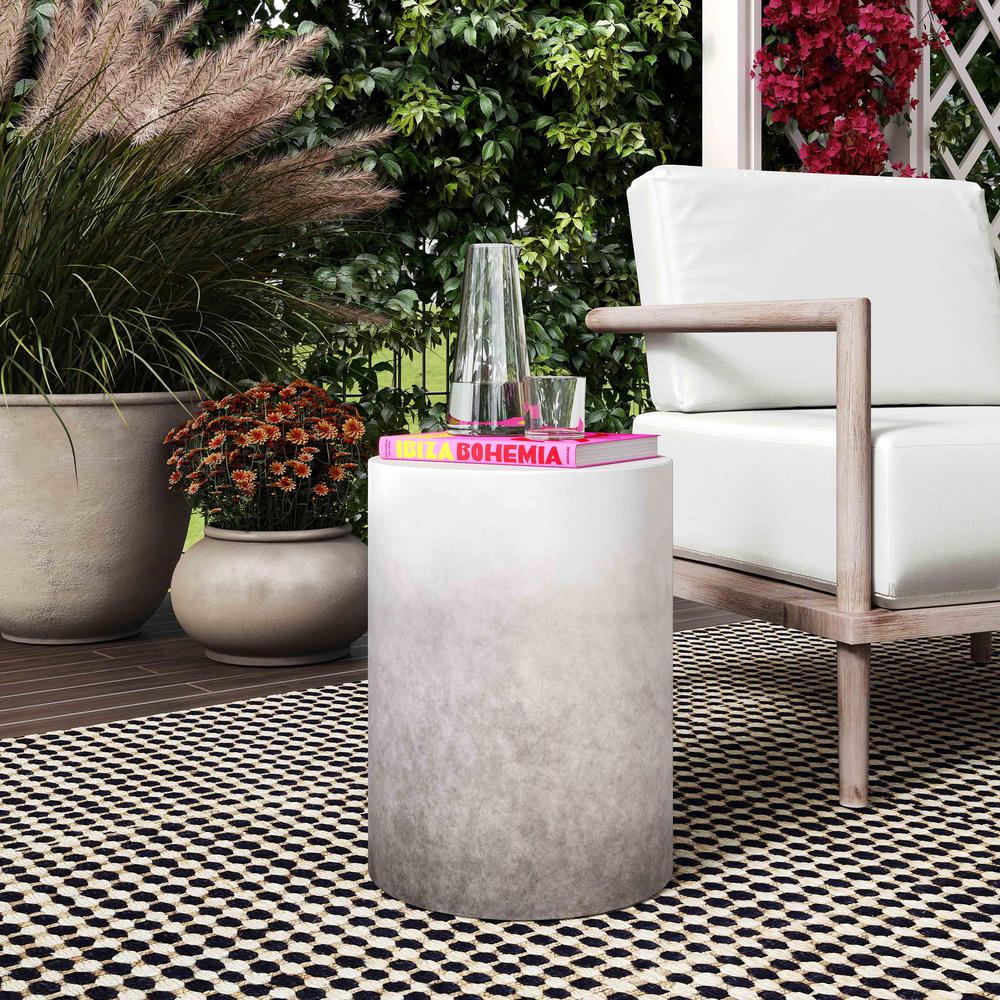 Sarana Ombre Concrete Stool. Picture 7