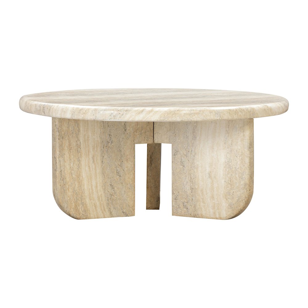 Patrizia Concrete Round Coffee Table. Picture 3