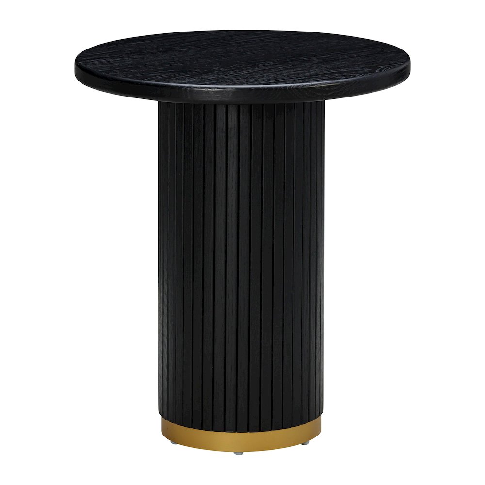 Chelsea Black Oak Entry Table. Picture 3