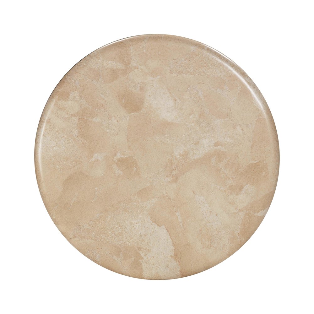 Mire Rose Faux Marble Side Table. Picture 4
